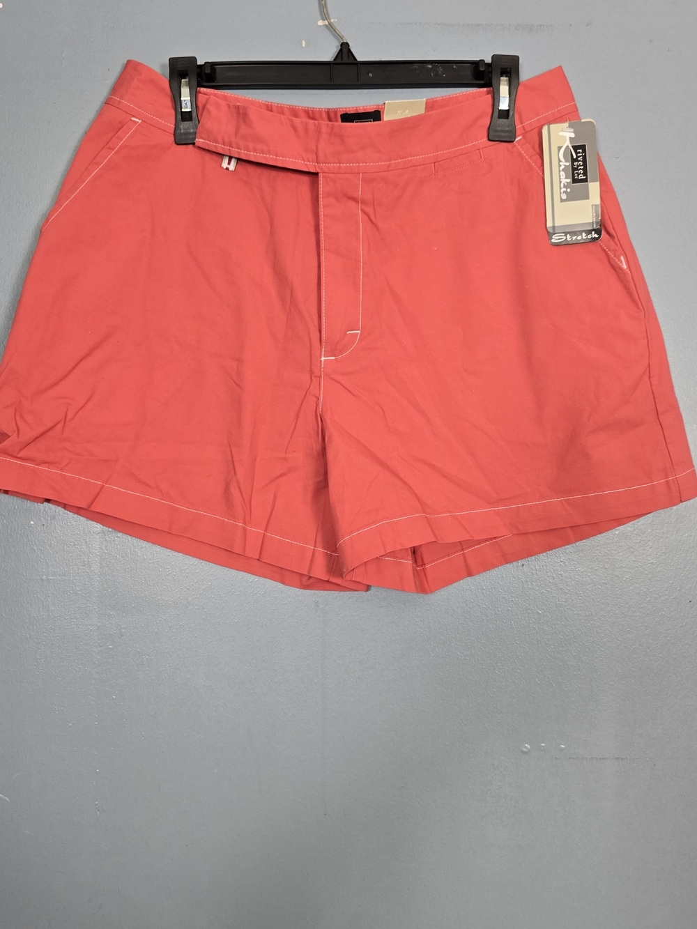 Lee Coral Pink Khaki Shorts